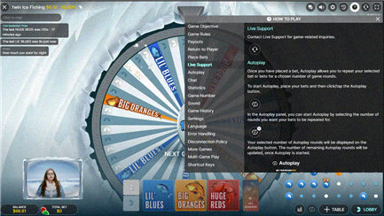 Ice Fishing – Supporto live